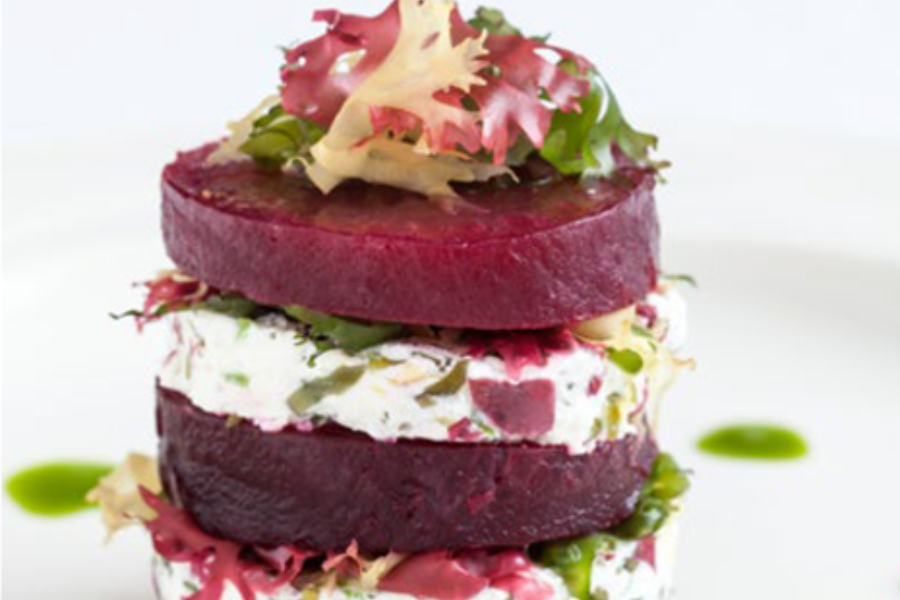Beet and Goat Cheese Salad with Hana Tsunomata®